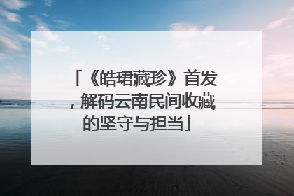 《皓珺藏珍》首发，解码云南民间收藏的坚守与担当