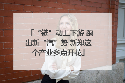 “链”动上下游 跑出新“汽”势 新郑这个产业多点开花