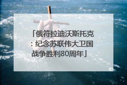 俄符拉迪沃斯托克：纪念苏联伟大卫国战争胜利80周年