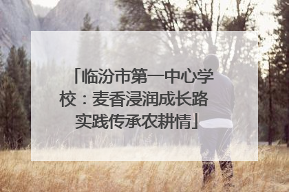 临汾市第一中心学校：麦香浸润成长路 实践传承农耕情