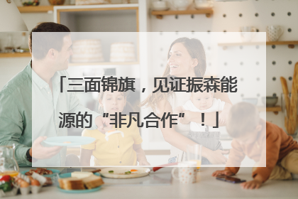 三面锦旗，见证振森能源的“非凡合作”！