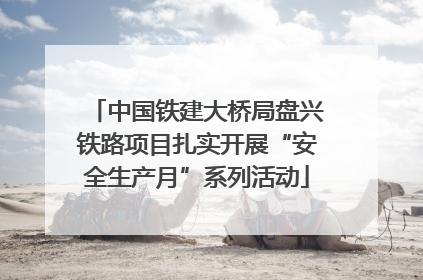 中国铁建大桥局盘兴铁路项目扎实开展“安全生产月”系列活动