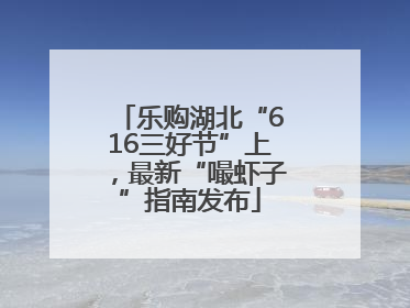 乐购湖北“616三好节”上，最新“嘬虾子”指南发布