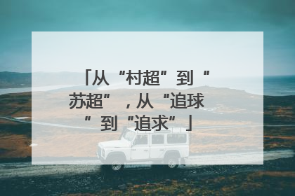 从“村超”到“苏超”，从“追球”到“追求”