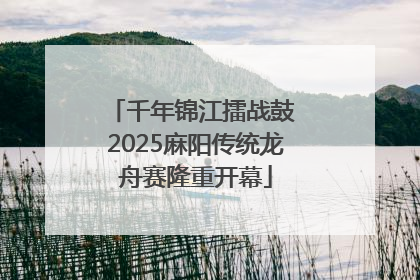 千年锦江擂战鼓 2025麻阳传统龙舟赛隆重开幕