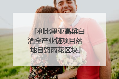利比里亚高粱白酒全产业链项目落地自贸雨花区块