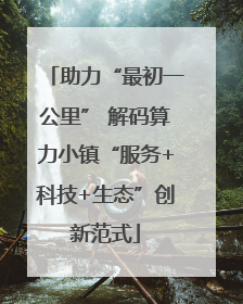 助力“最初一公里” 解码算力小镇“服务+科技+生态”创新范式