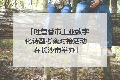 吐鲁番市工业数字化转型考察对接活动在长沙市举办