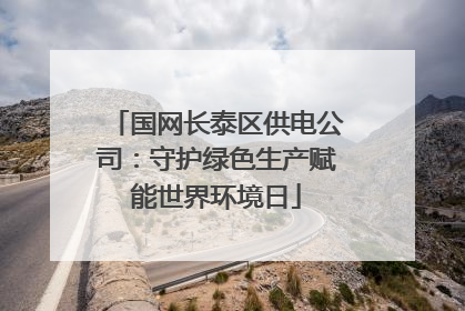 国网长泰区供电公司：守护绿色生产赋能世界环境日