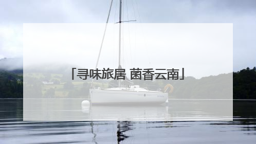 寻味旅居 菌香云南