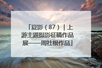 夏影（87）｜上游主题摄影征稿作品展——周社根作品