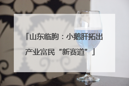 山东临朐：小鹅肝拓出产业富民“新赛道”