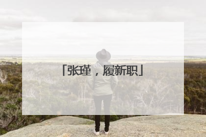 张瑾，履新职