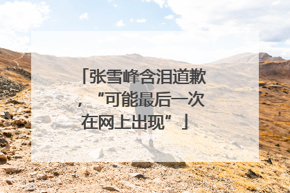 张雪峰含泪道歉，“可能最后一次在网上出现”