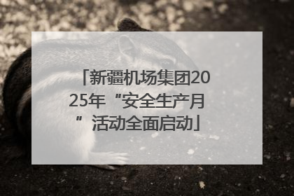 新疆机场集团2025年“安全生产月”活动全面启动