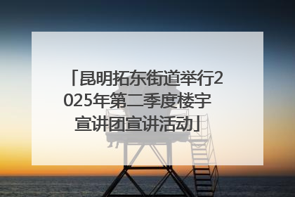 昆明拓东街道举行2025年第二季度楼宇宣讲团宣讲活动