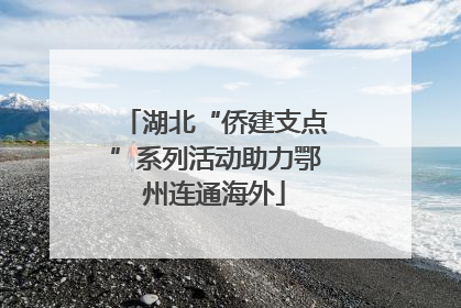 湖北“侨建支点”系列活动助力鄂州连通海外