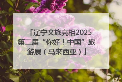 辽宁文旅亮相2025第二届“你好！中国”旅游展（马来西亚）