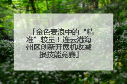 金色麦浪中的“精准”较量！连云港海州区创新开展机收减损技能竞赛