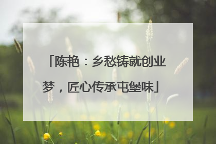 陈艳：乡愁铸就创业梦，匠心传承屯堡味