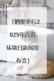 鹤壁举行2025年六五环境日新闻发布会