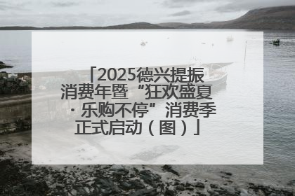 2025德兴提振消费年暨“狂欢盛夏・乐购不停”消费季正式启动（图）